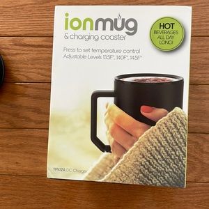 Ion Mug and charging coaster